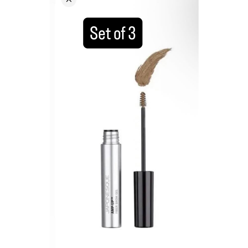 NWT set of 3 JAPONESQUE amp up fiber brow gel in shade light